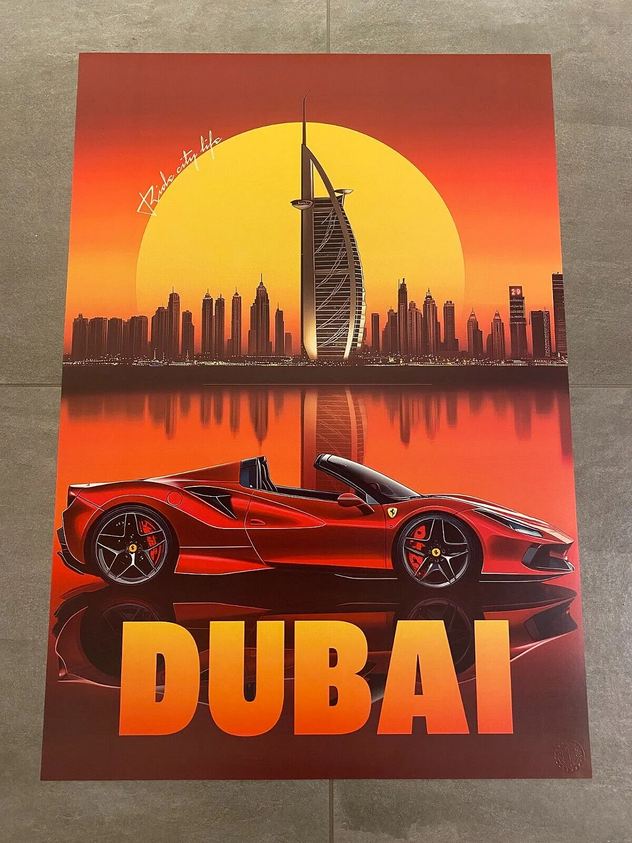 Pollux, 2020s - DUBAI - Original poster printed in offset 3