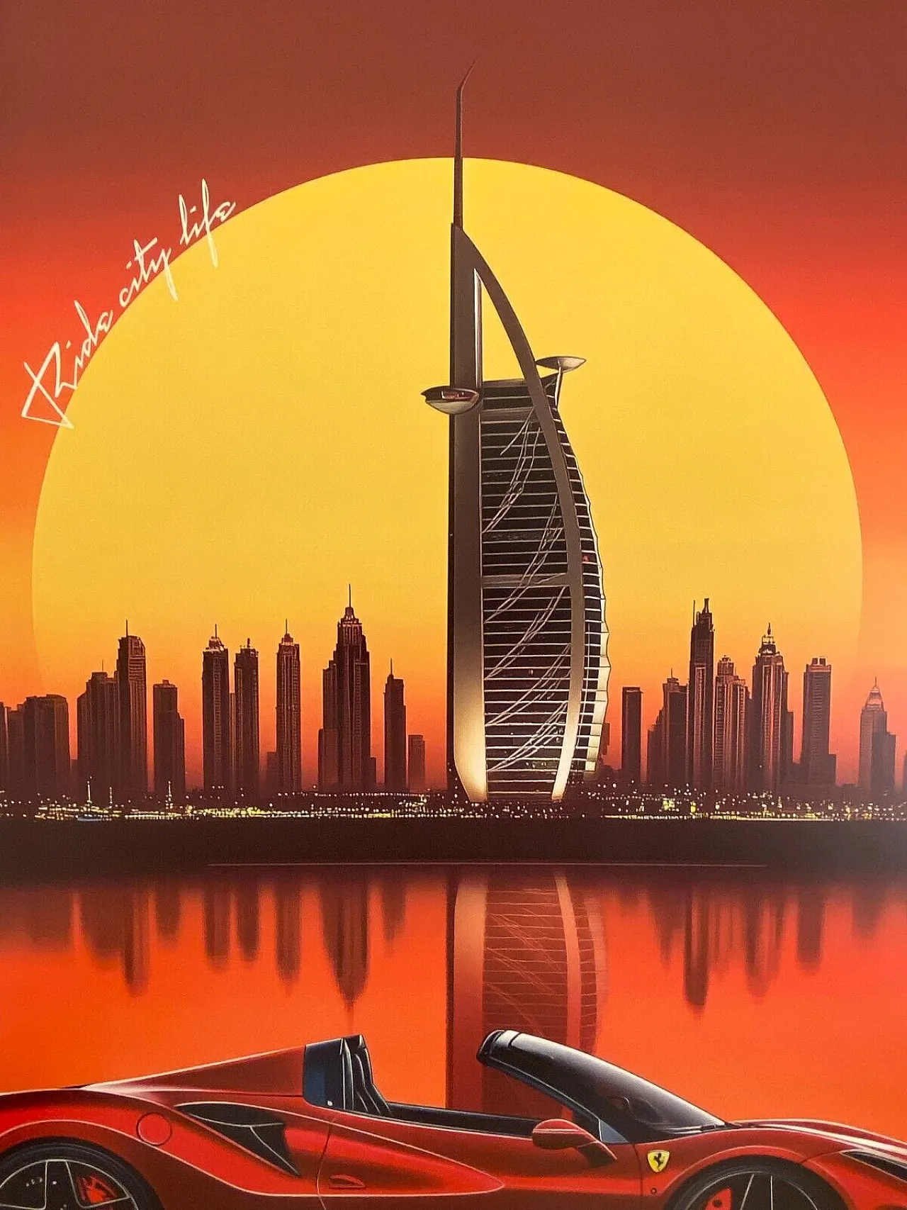 Pollux, 2020s - DUBAI - Original poster printed in offset 10