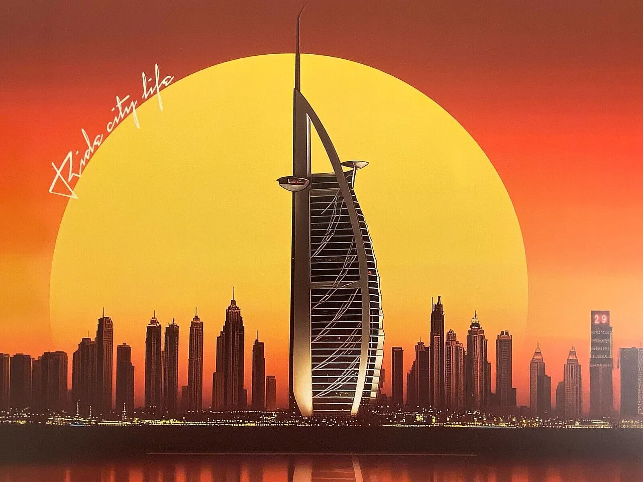 Pollux, 2020s - DUBAI - Original poster printed in offset 12