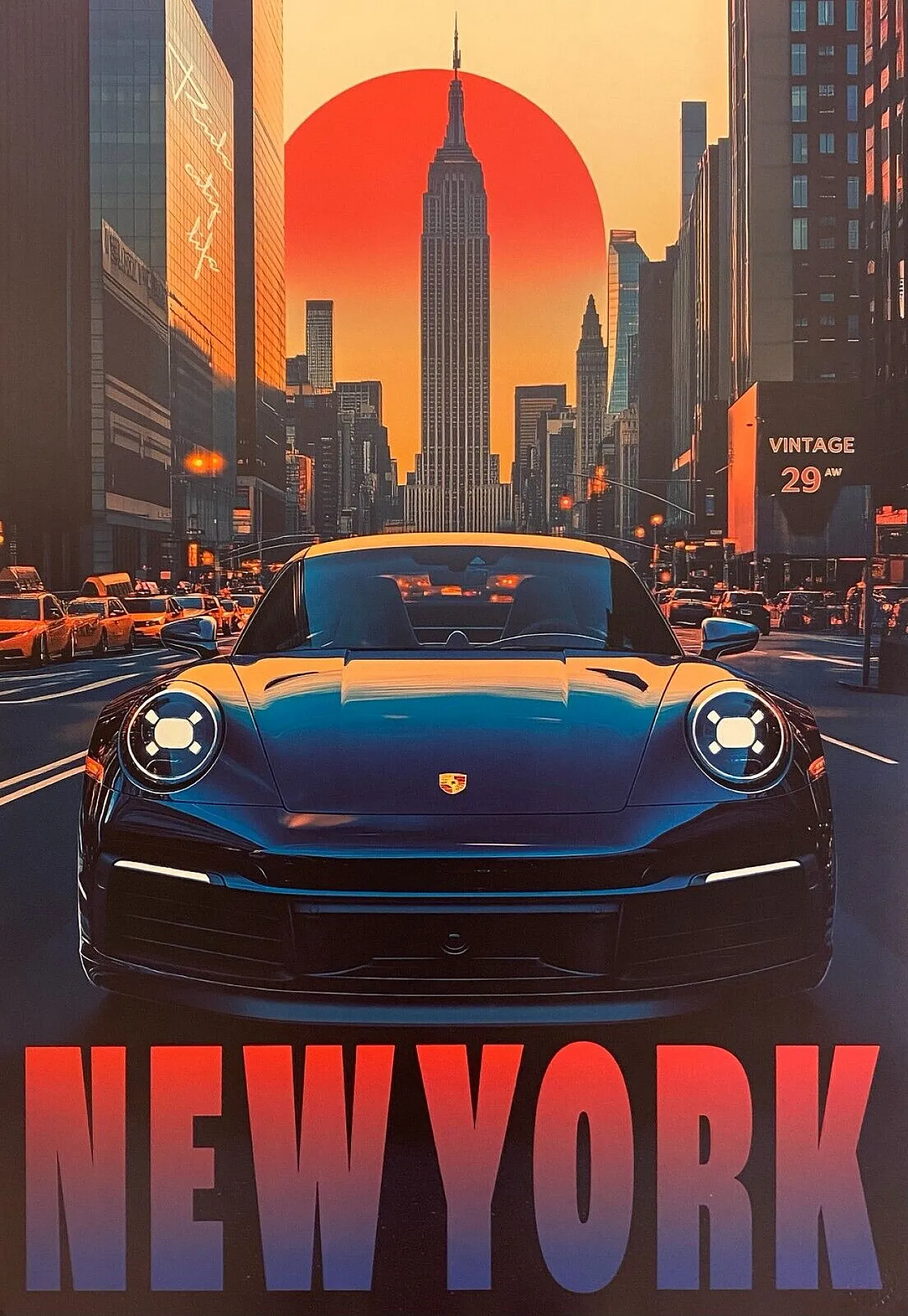 Pollux, 2020s - NEW YORK - Original poster printed in offset 1