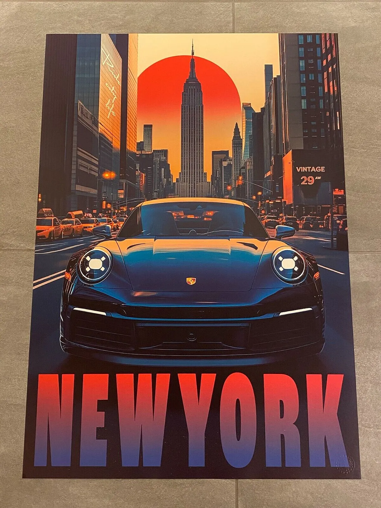 Pollux, 2020s - NEW YORK - Original poster printed in offset 2