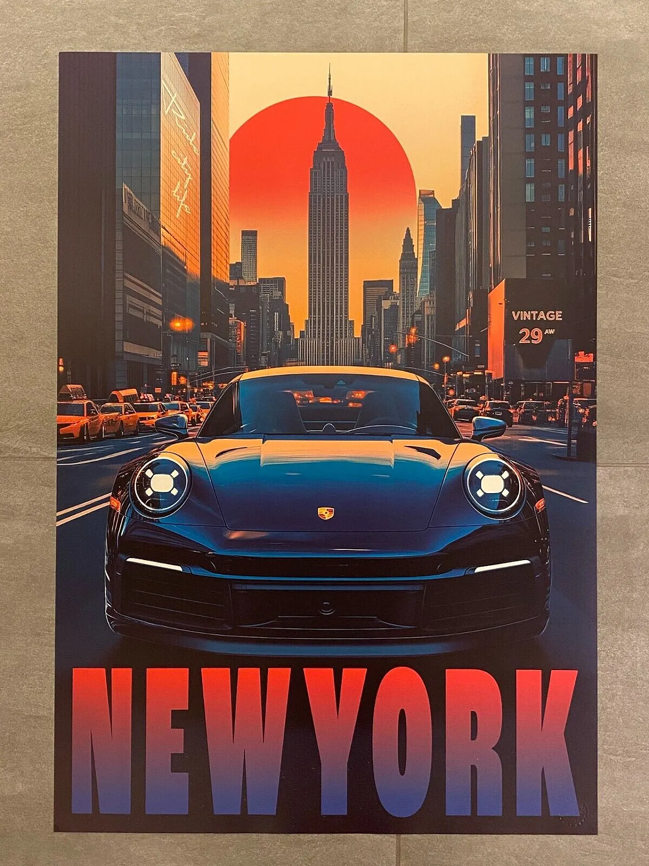 Pollux, 2020s - NEW YORK - Original poster printed in offset 3