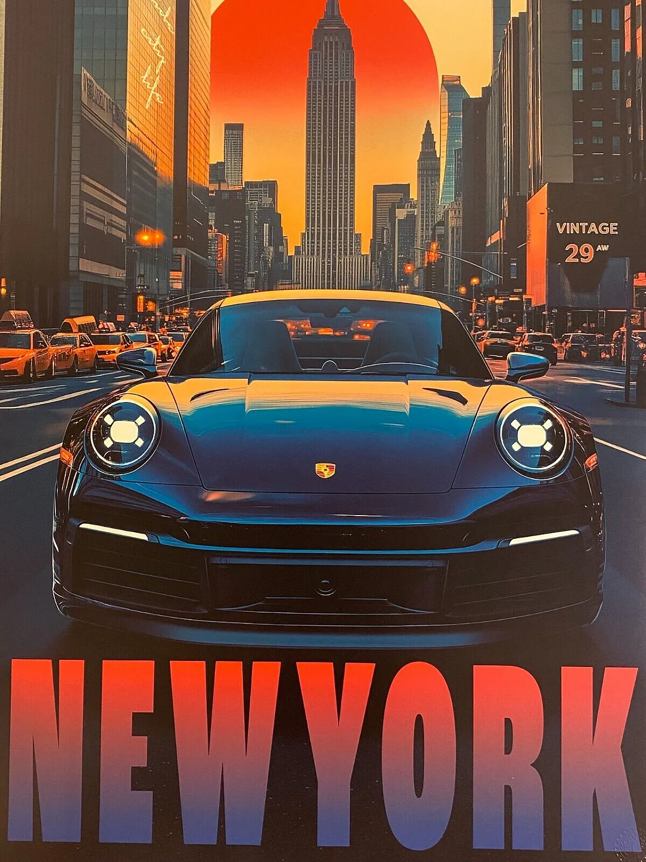 Pollux, 2020s - NEW YORK - Original poster printed in offset 10