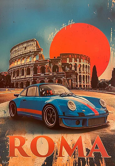 Pollux, 2020s - ROME - Original poster printed in offset