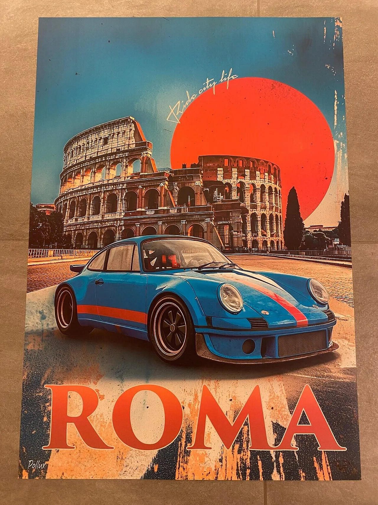 Pollux, 2020s - ROME - Original poster printed in offset 2