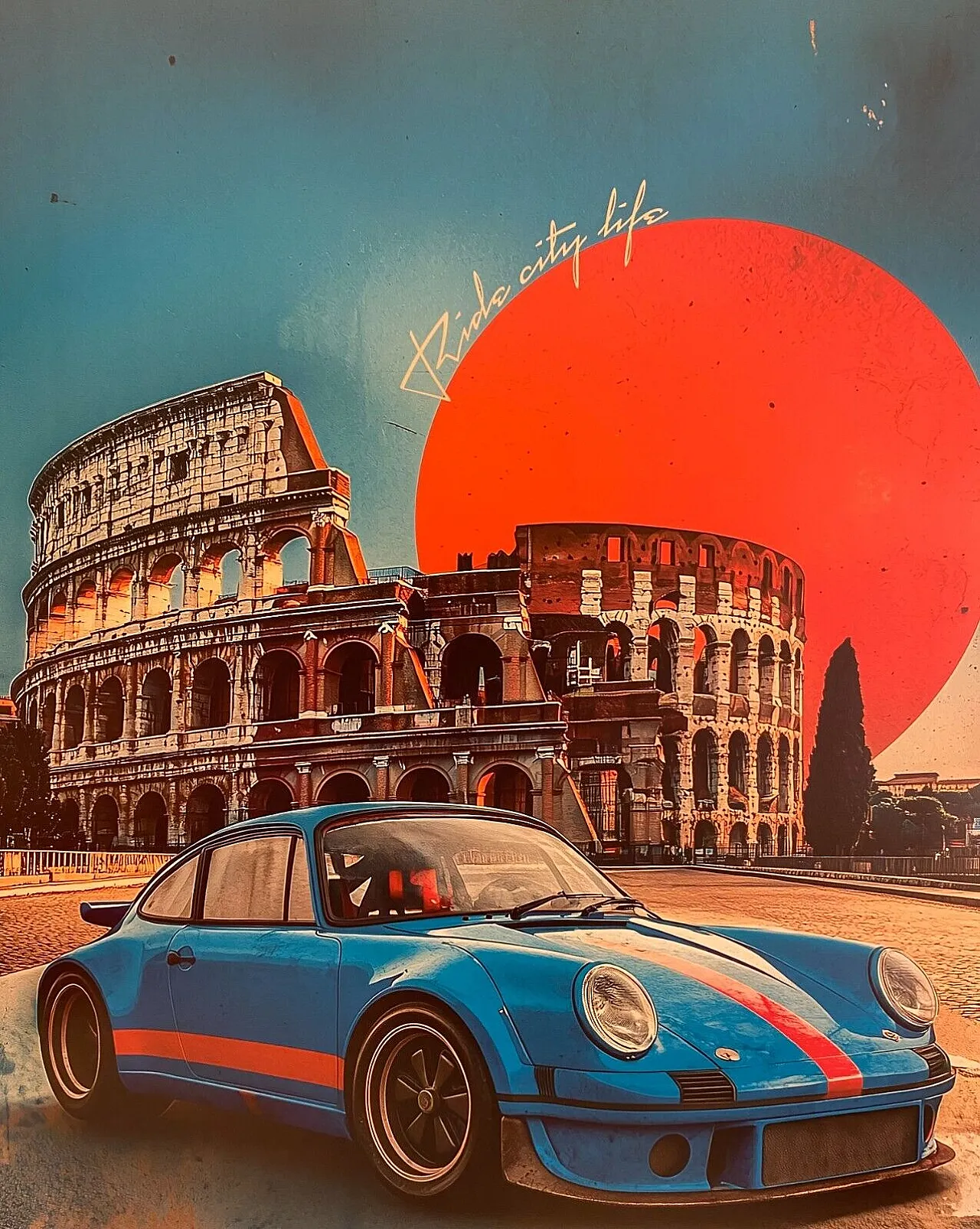 Pollux, 2020s - ROME - Original poster printed in offset 15