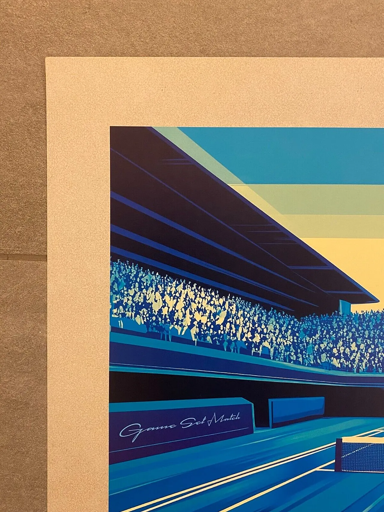 Pollux, 2020s - TENNIS - Original poster printed in offset cm 98 x 68 4