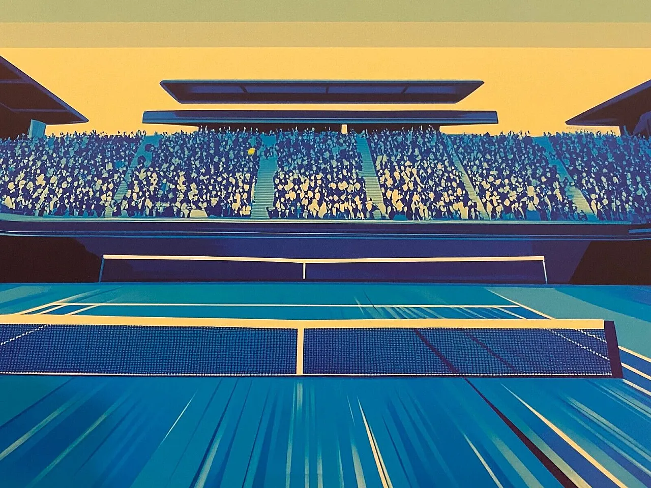 Pollux, 2020s - TENNIS - Original poster printed in offset cm 98 x 68 12