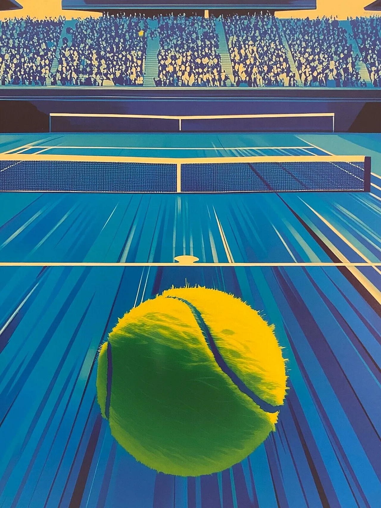 Pollux, 2020s - TENNIS - Original poster printed in offset cm 98 x 68 14