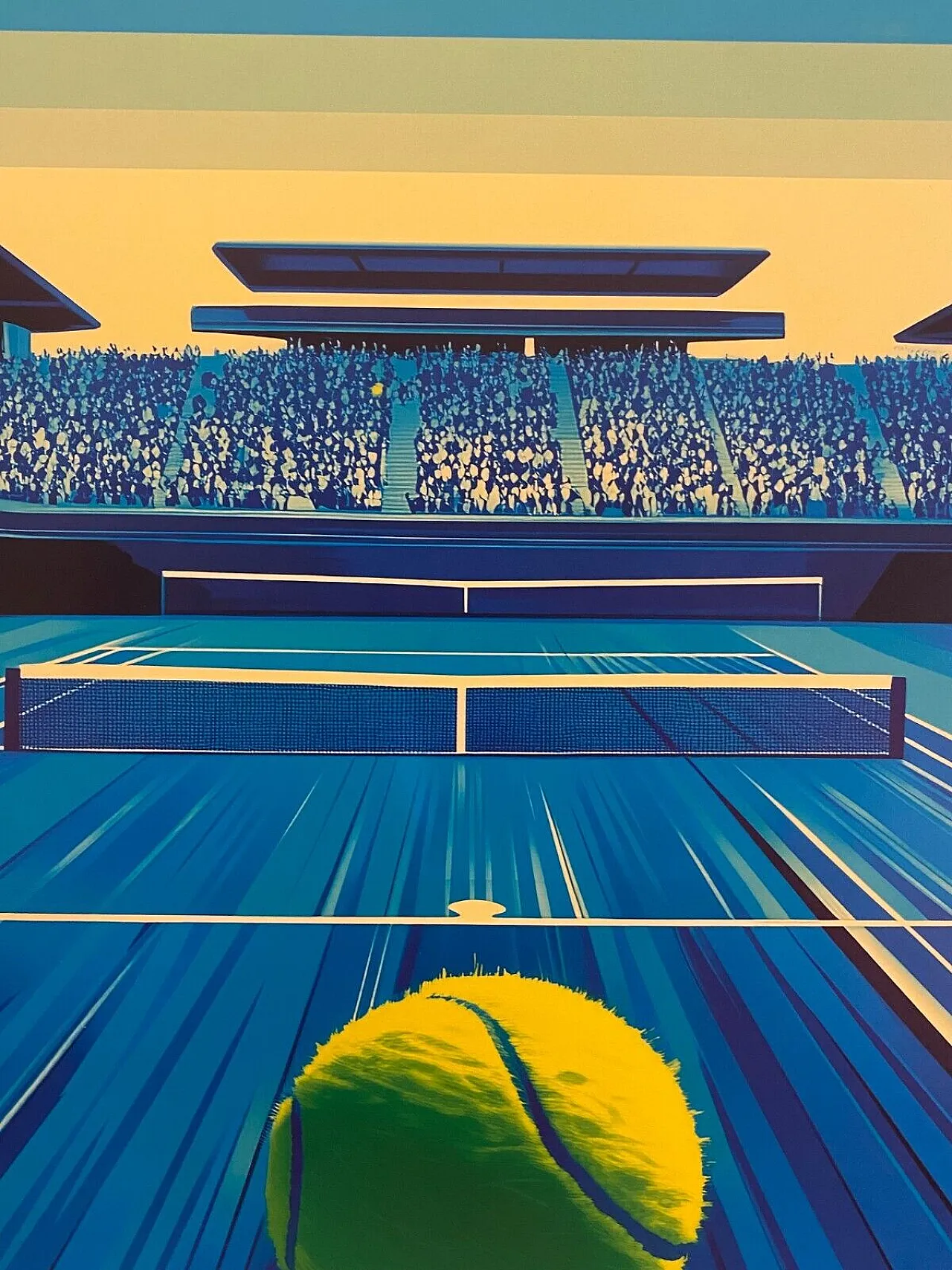 Pollux, 2020s - TENNIS - Original poster printed in offset cm 98 x 68 15