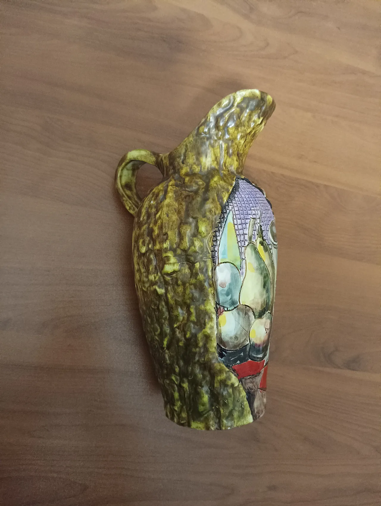 Volpi Deruta brocca vase, 40s 1