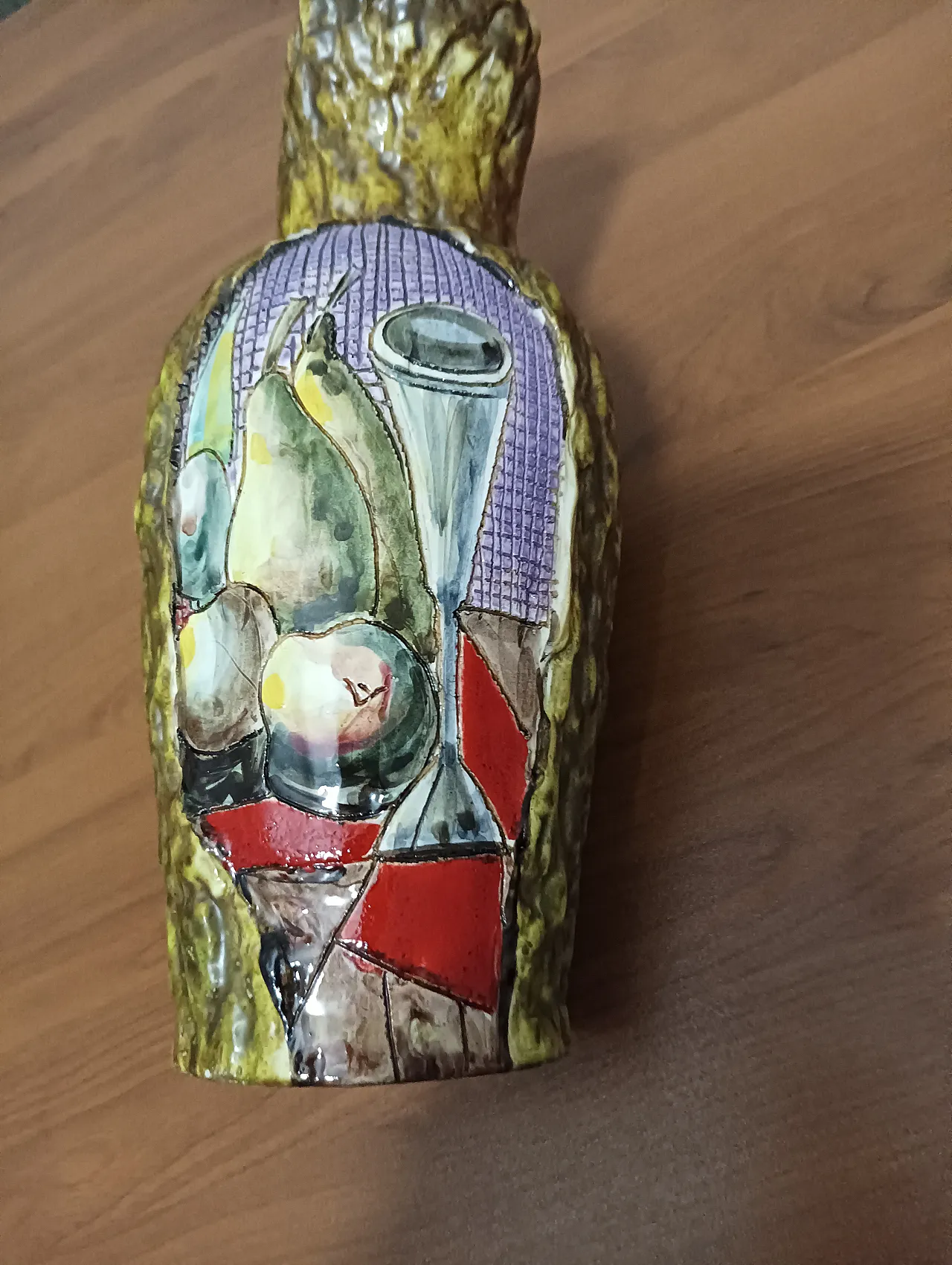 Volpi Deruta brocca vase, 40s 2