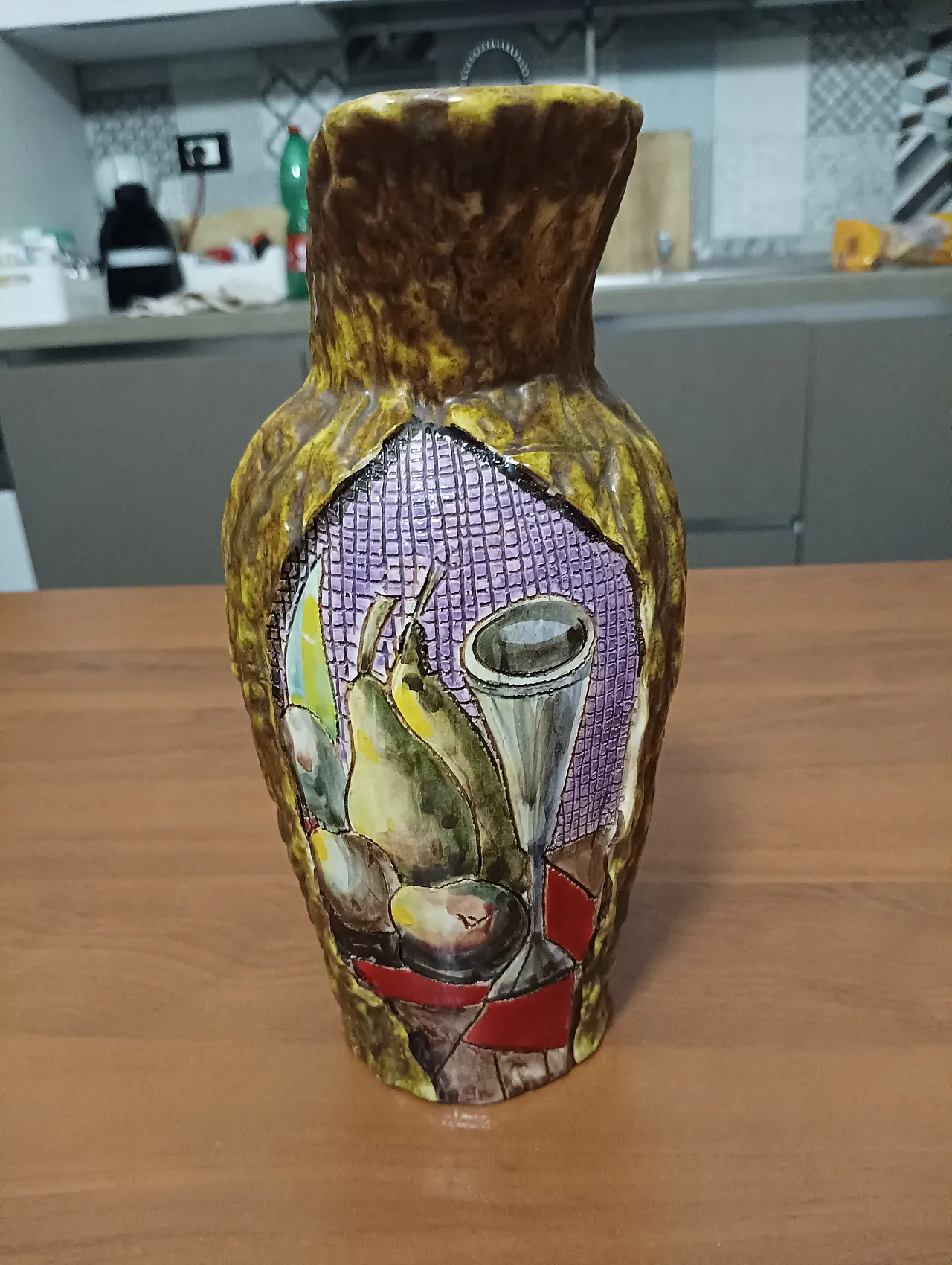 Volpi Deruta brocca vase, 40s 5