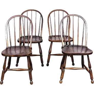 4 B 946 Dining chairs by Josef Frank for Thonet, 1930s