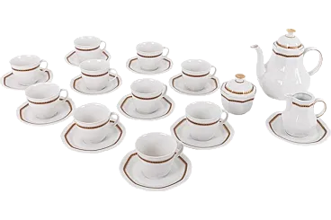 Porcelain coffee set by Schirnding Bavaria, 1970s