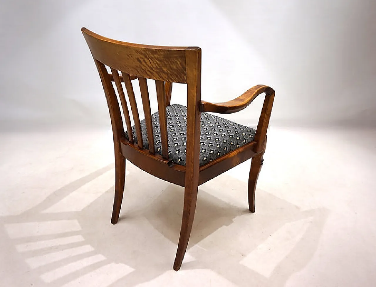 Wooden captain's armchair, 1930s 7