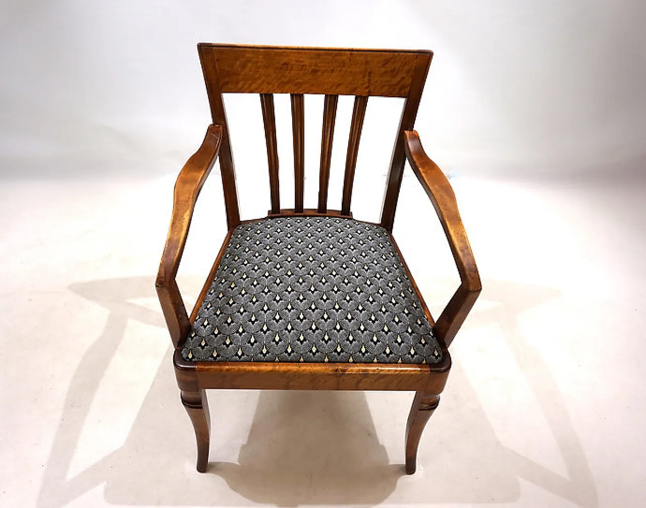 Wooden captain's armchair, 1930s 11