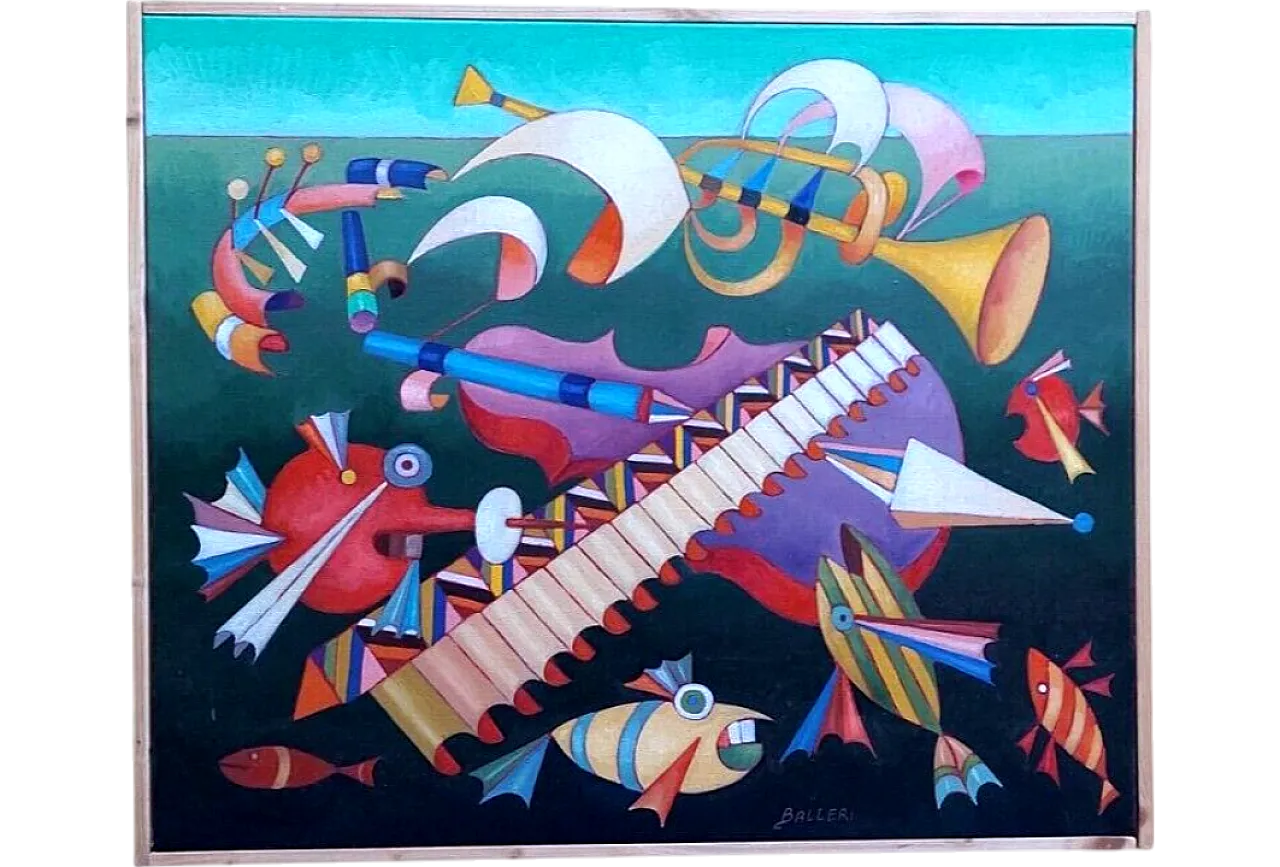 Sea and Music, oil on canvas, 1940s 11