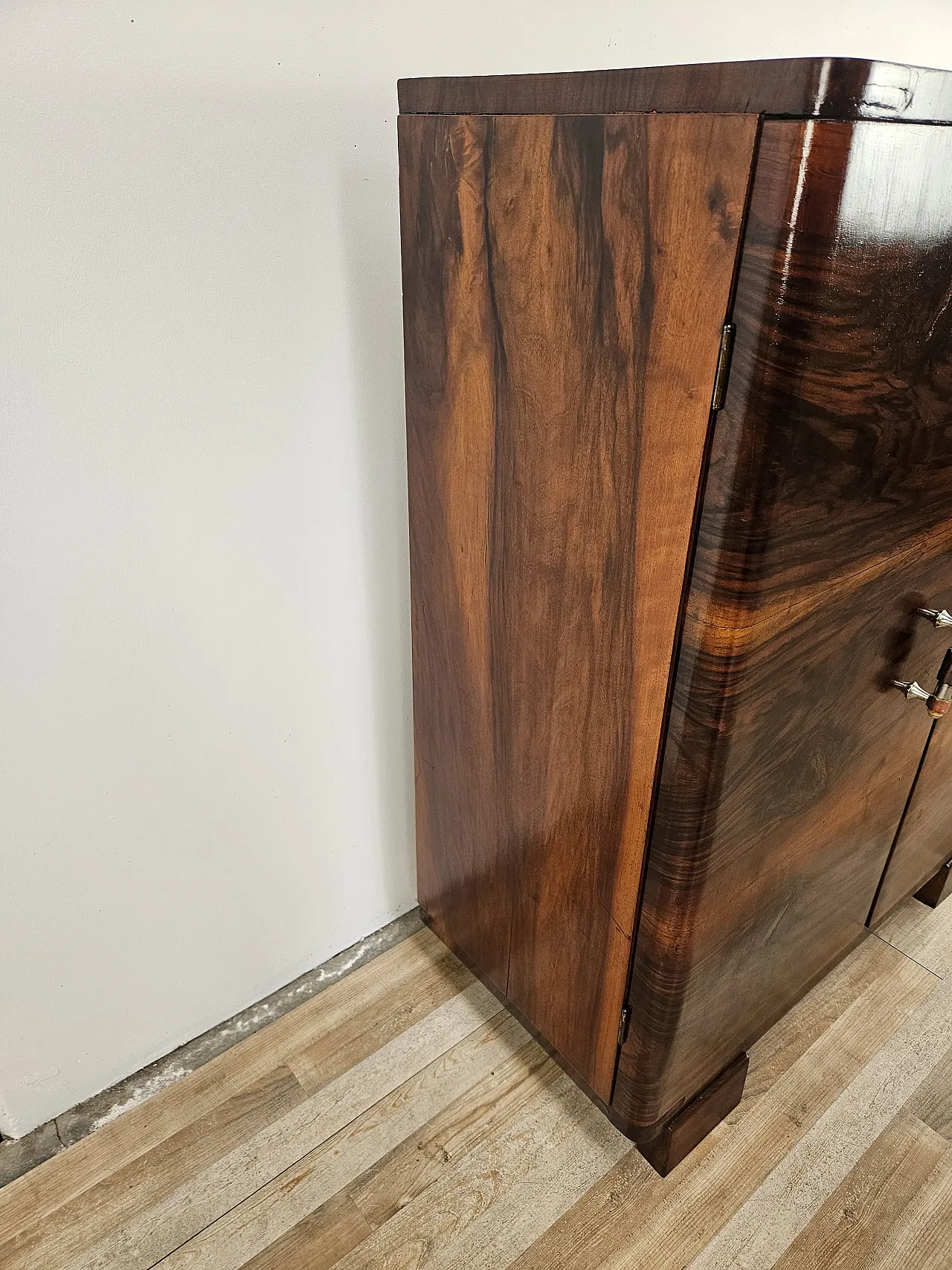 Sideboard Art Decò in Cuban mahogany, 30s 5