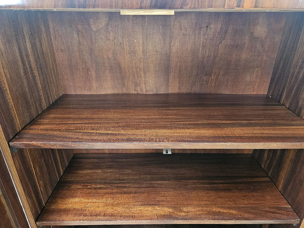 Sideboard Art Decò in Cuban mahogany, 30s 16