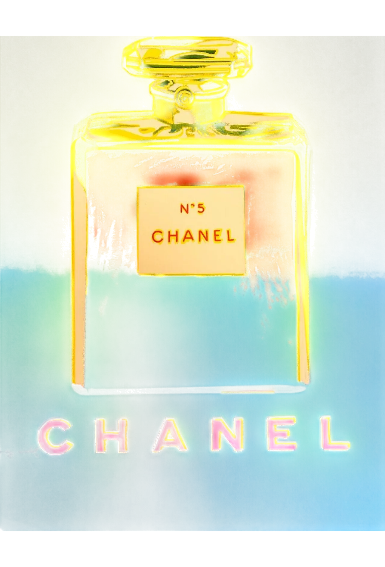 Andy Warhol, 1997 - CHANEL N.5 (Blue-Green) - Silkscreen Print 5