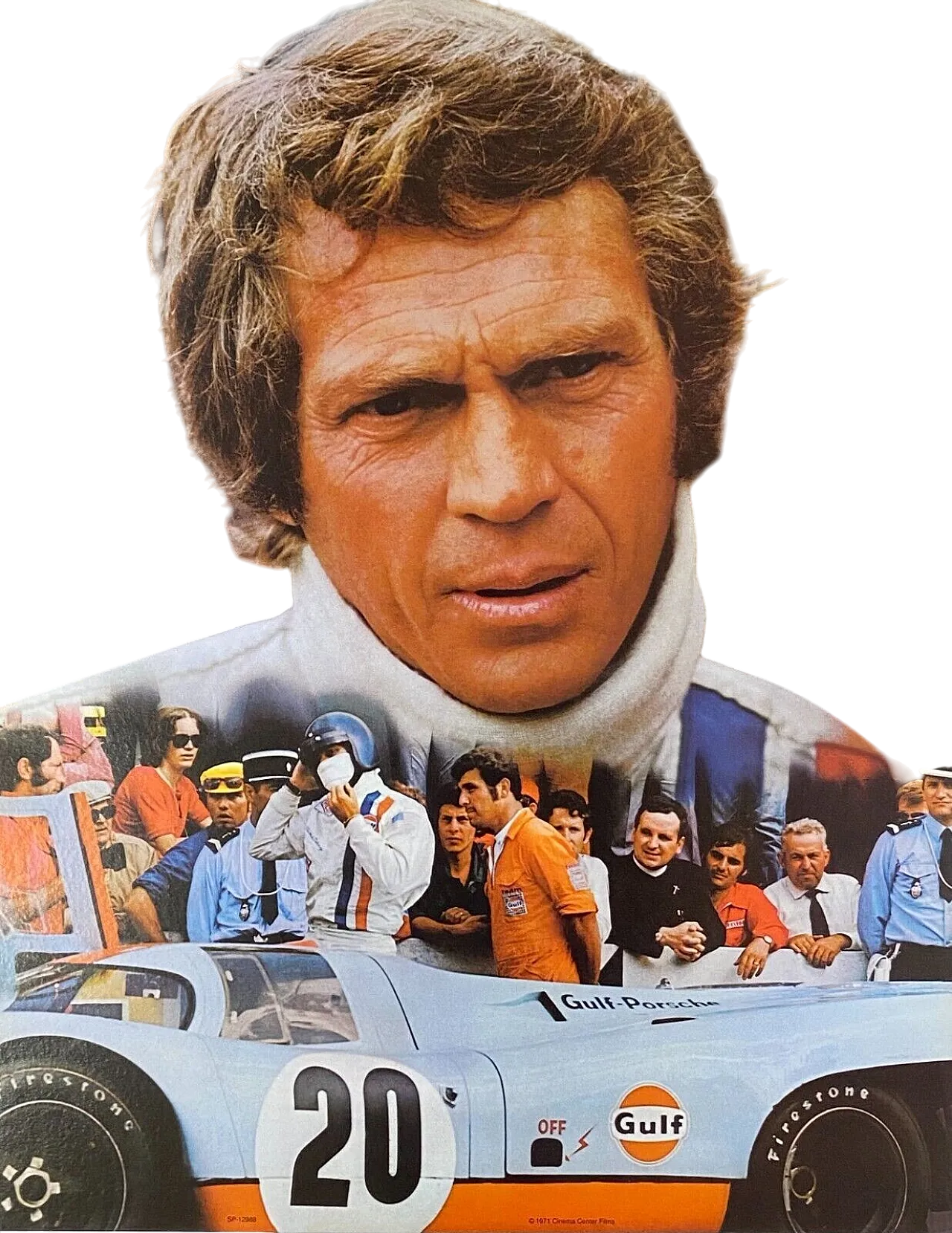 Anonymous, 1971 - LE MANS, Steve McQueen - Original Linen Backed Poster 16