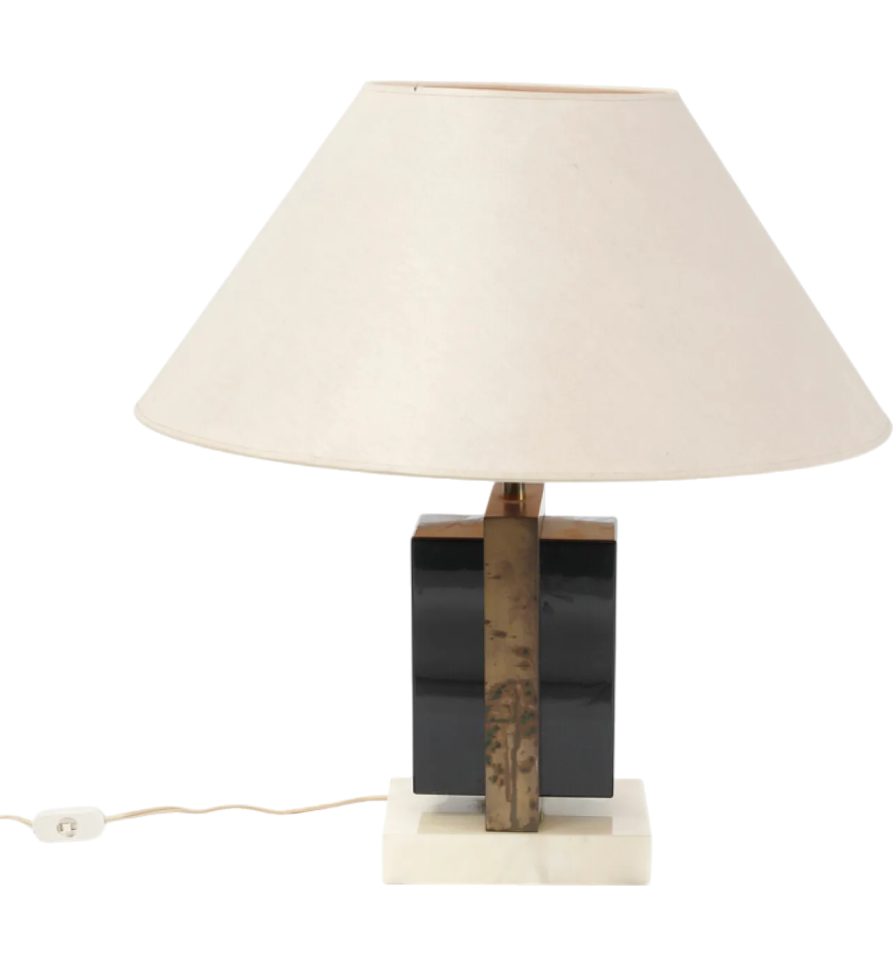 Romeo Rega, Hollywood Regency table lamp, Italy, 1970s 15