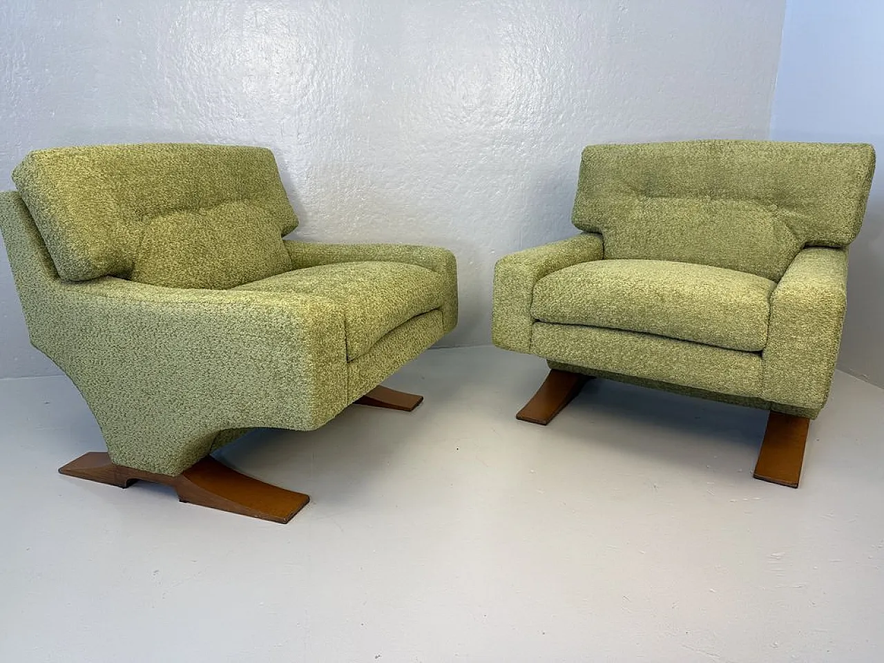 Armchairs by Franz T. Sartori for Arflex, 1960s, Set of 2 1