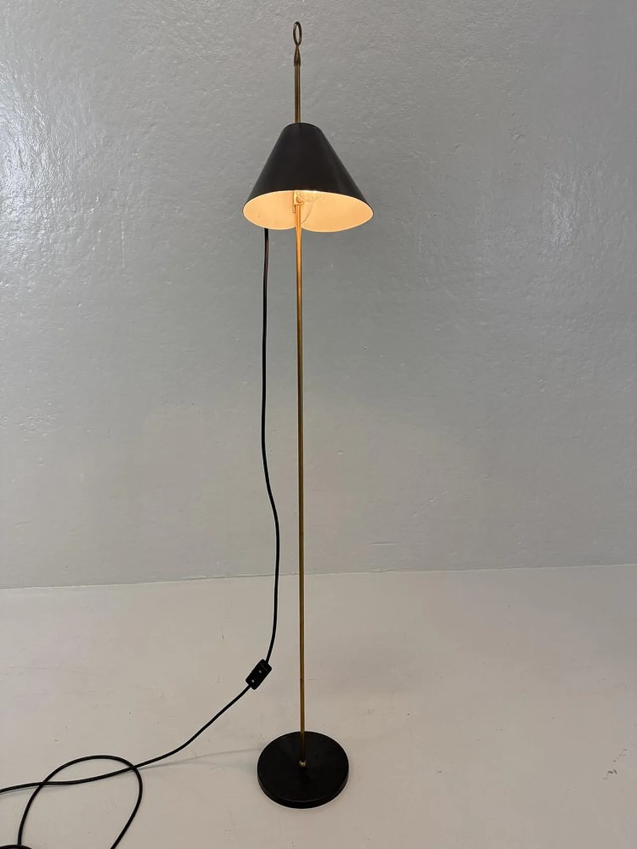 Monachella Floor Lamp attributed to Luigi Caccia Dominioni for Azucena, Italy, 1970s 2