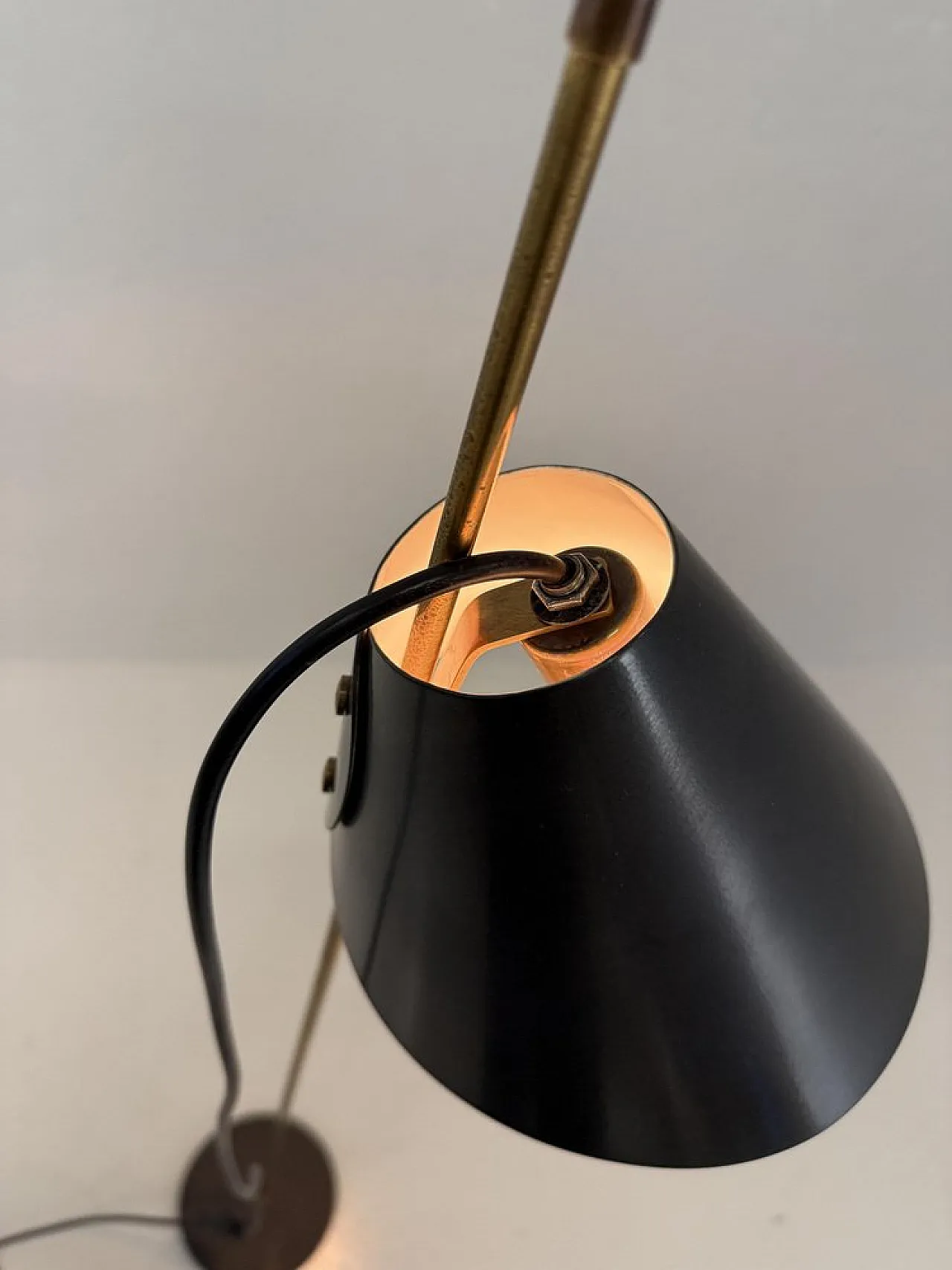 Monachella Floor Lamp attributed to Luigi Caccia Dominioni for Azucena, Italy, 1970s 5