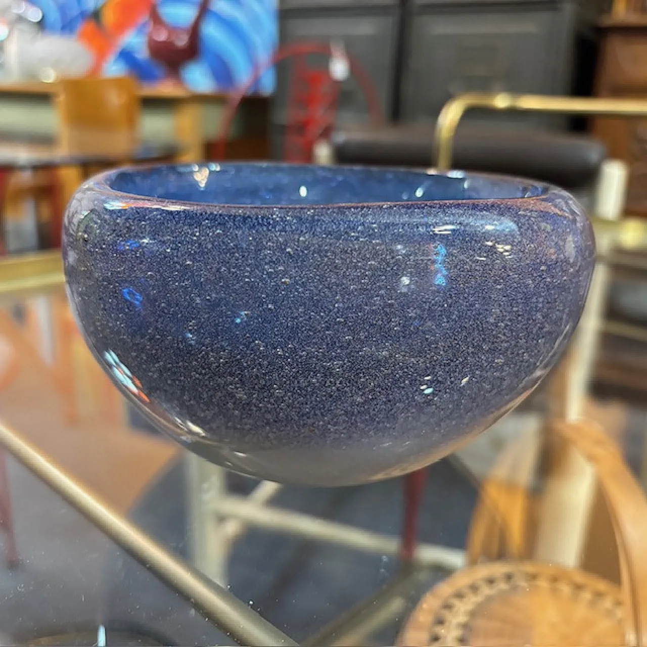 Submerged glass bowl by Carlo Scarpa for Venini, 1934 2