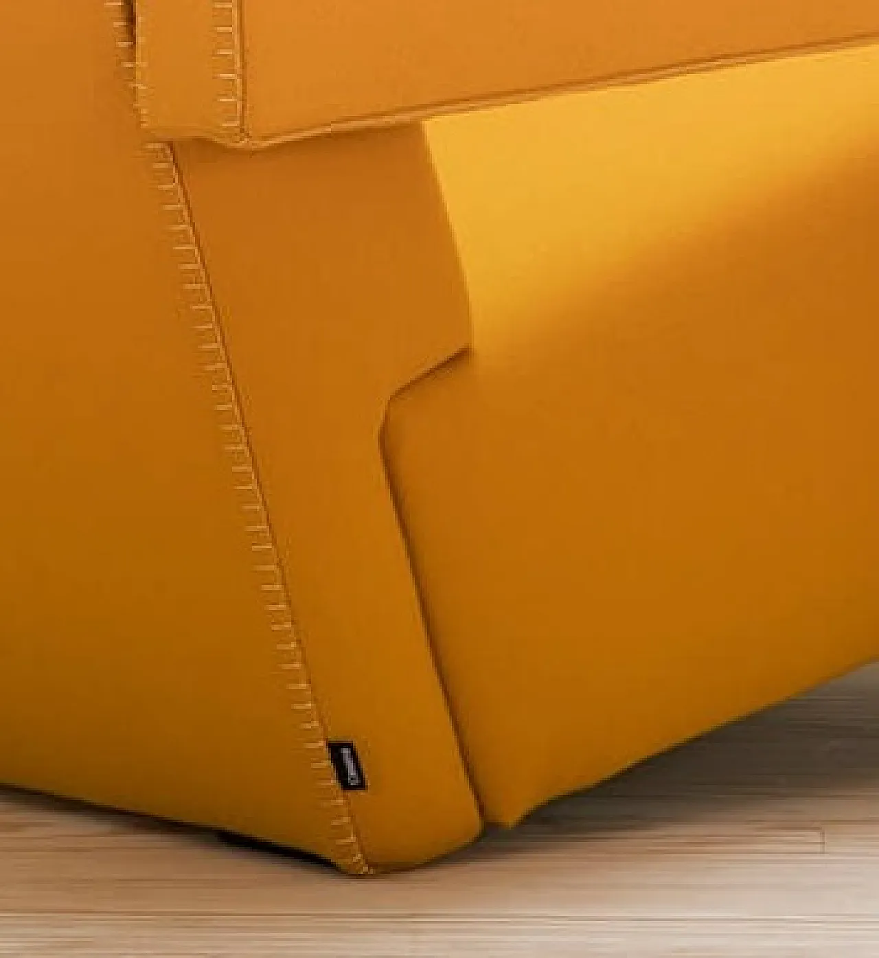 Cassina 637 Utrecht in yellow wool, 2000 15