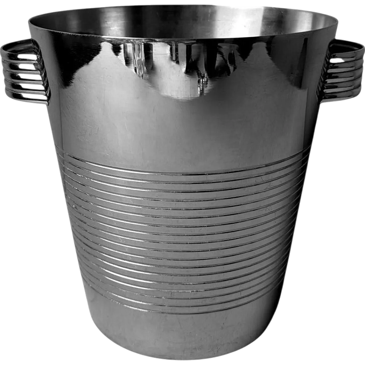 Stainless steel champagne bucket, 1950s 20