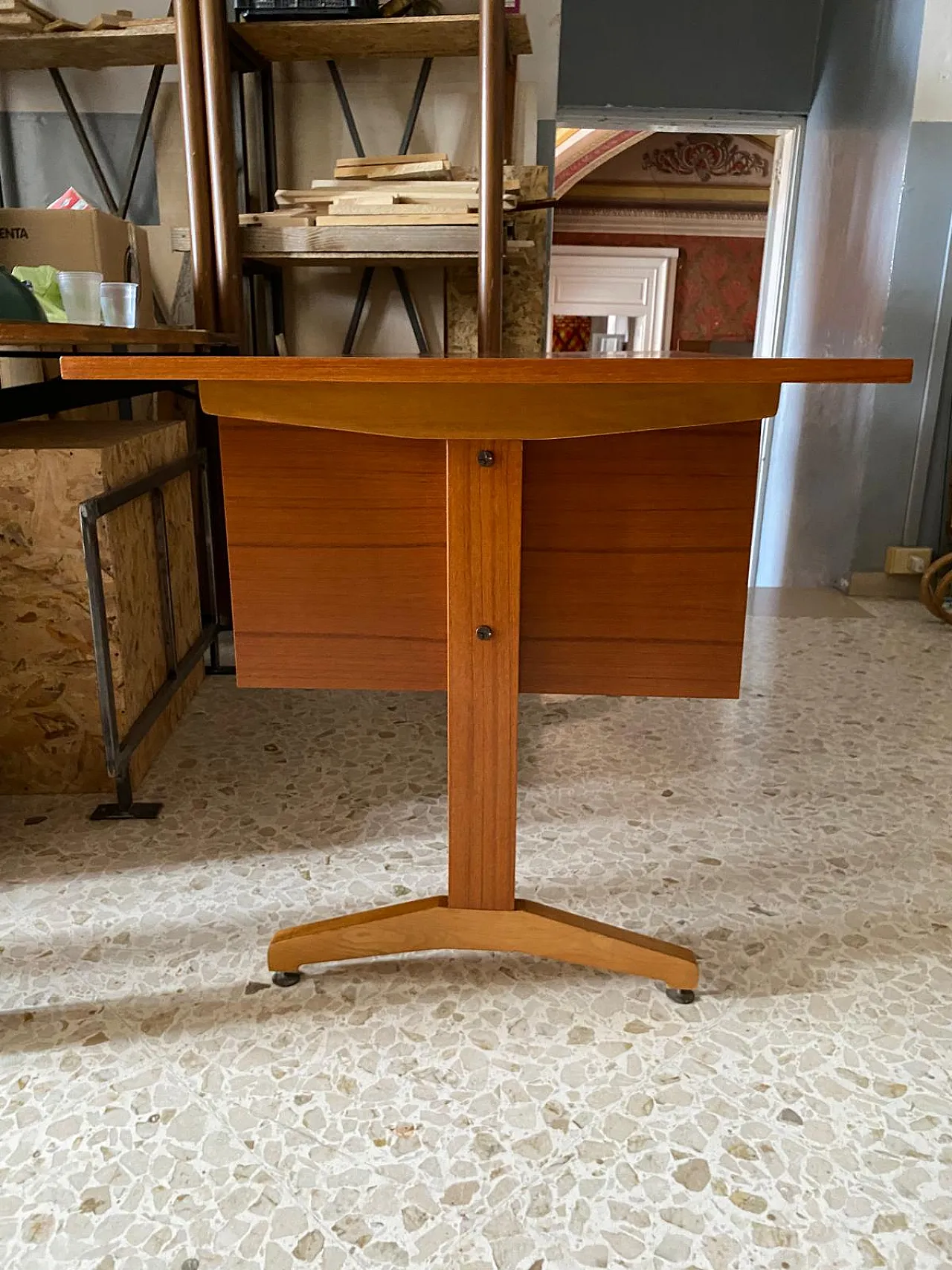 Teak desk, 1960s 15