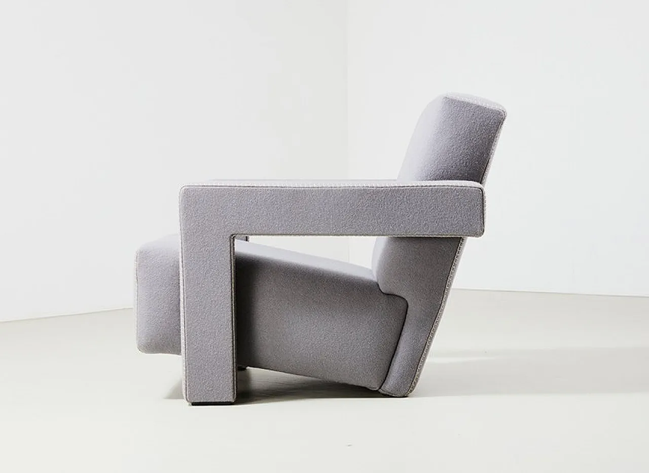 Utrecht armchair in grey wool, 2000 29