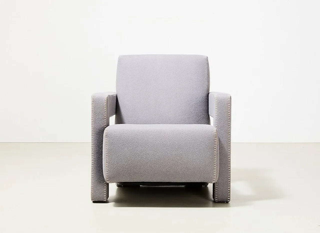 Utrecht armchair in grey wool, 2000 31