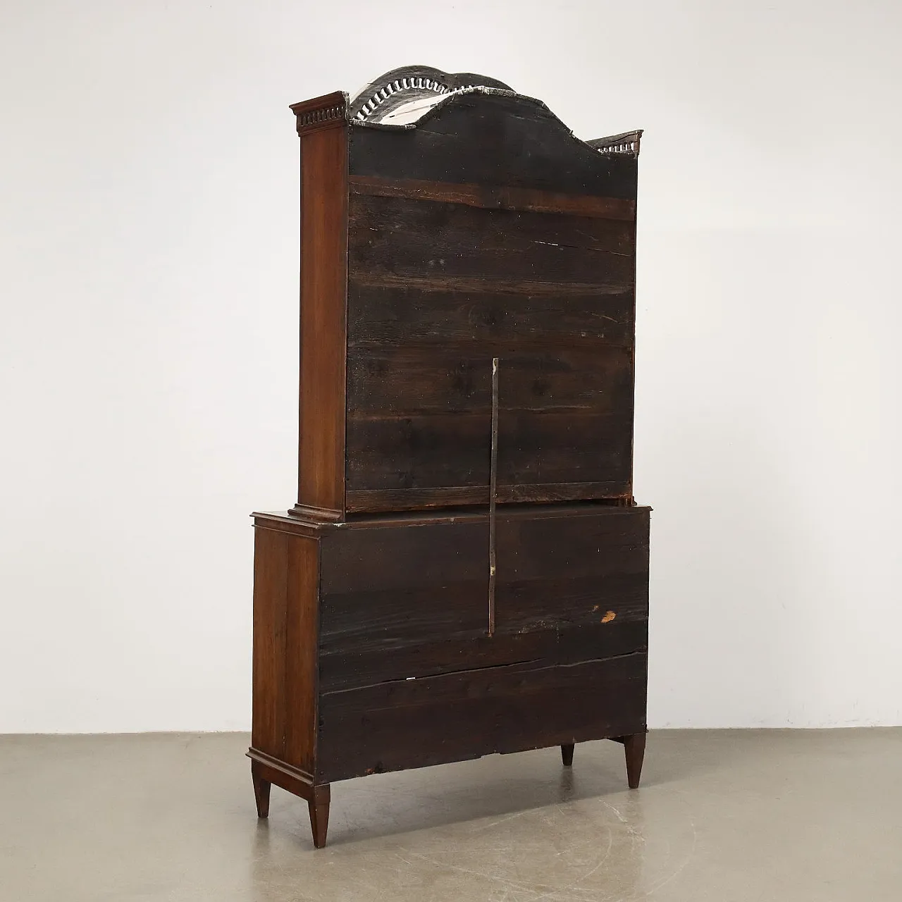 Neoclassical walnut sideboard, 19th century 8