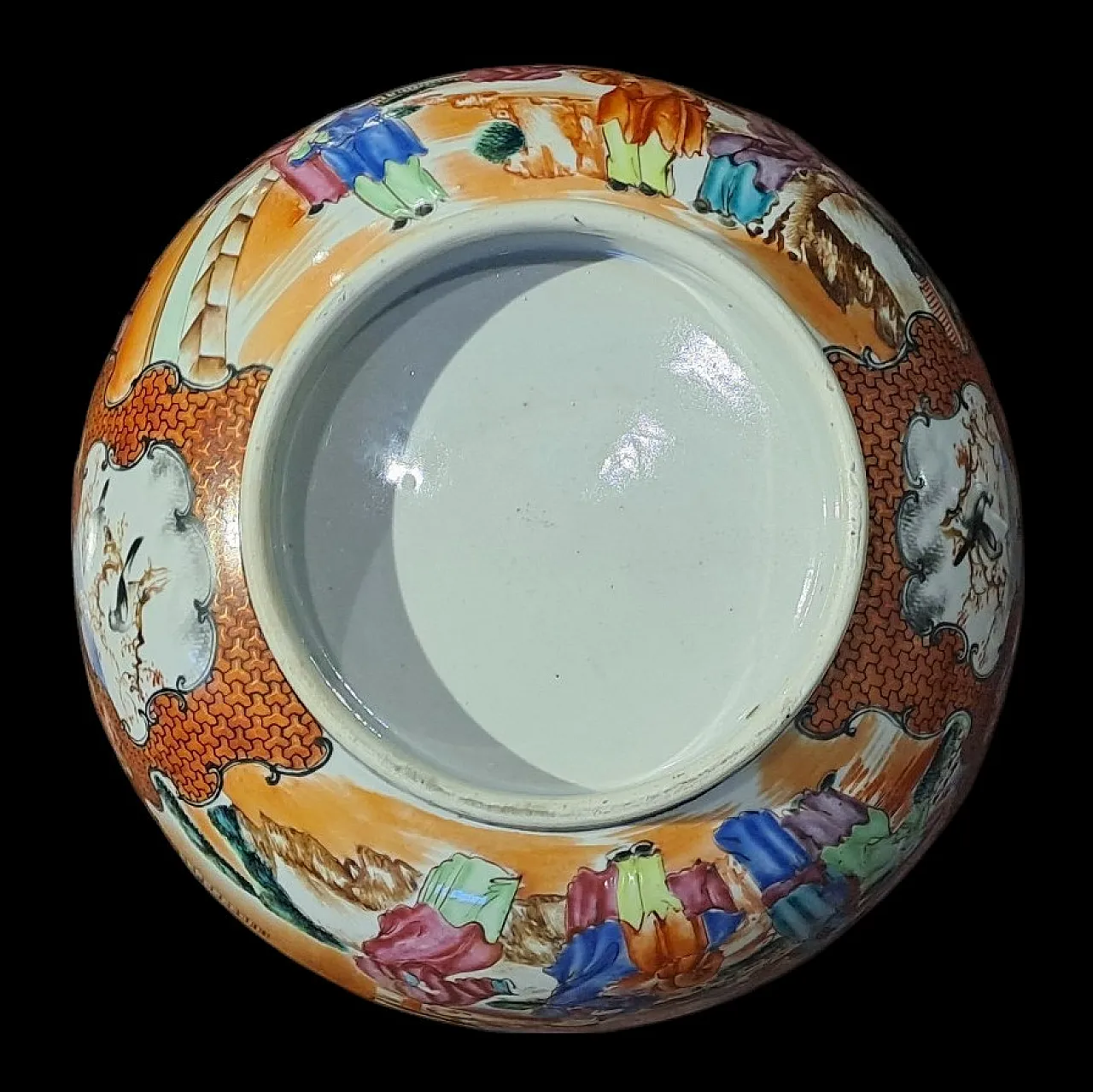 Qianlong Cinese hand painted bowl in porcelain, 18th century 9