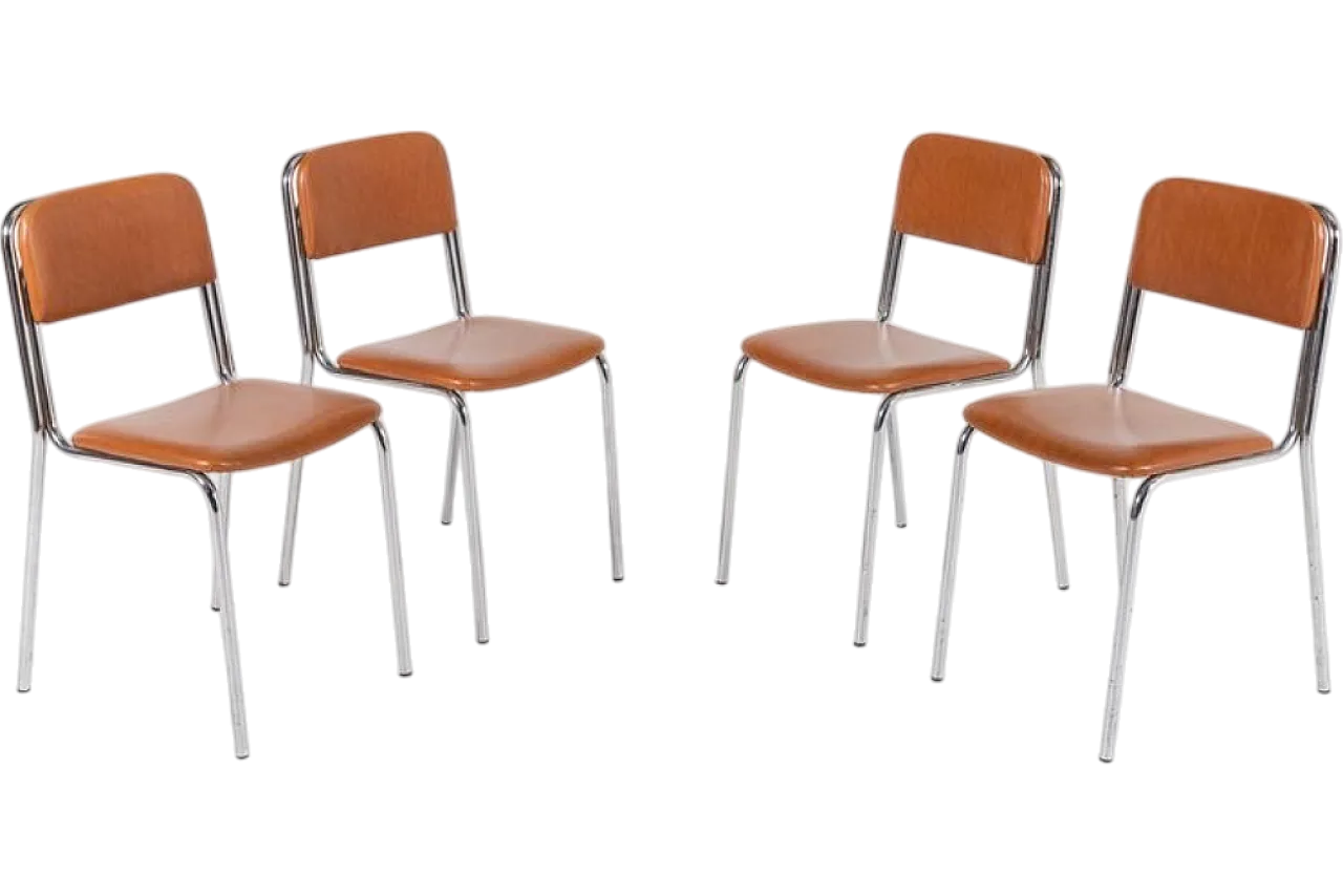 4 Mid-Century modern chairs, 1960s 10