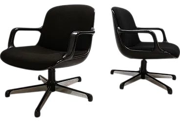 Pair of Comforto chairs by Charles Pollock, 1960s