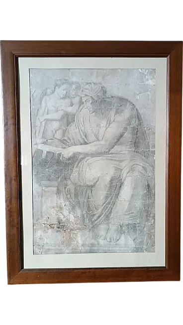 Disegno Michelangiolesco a matita, '700