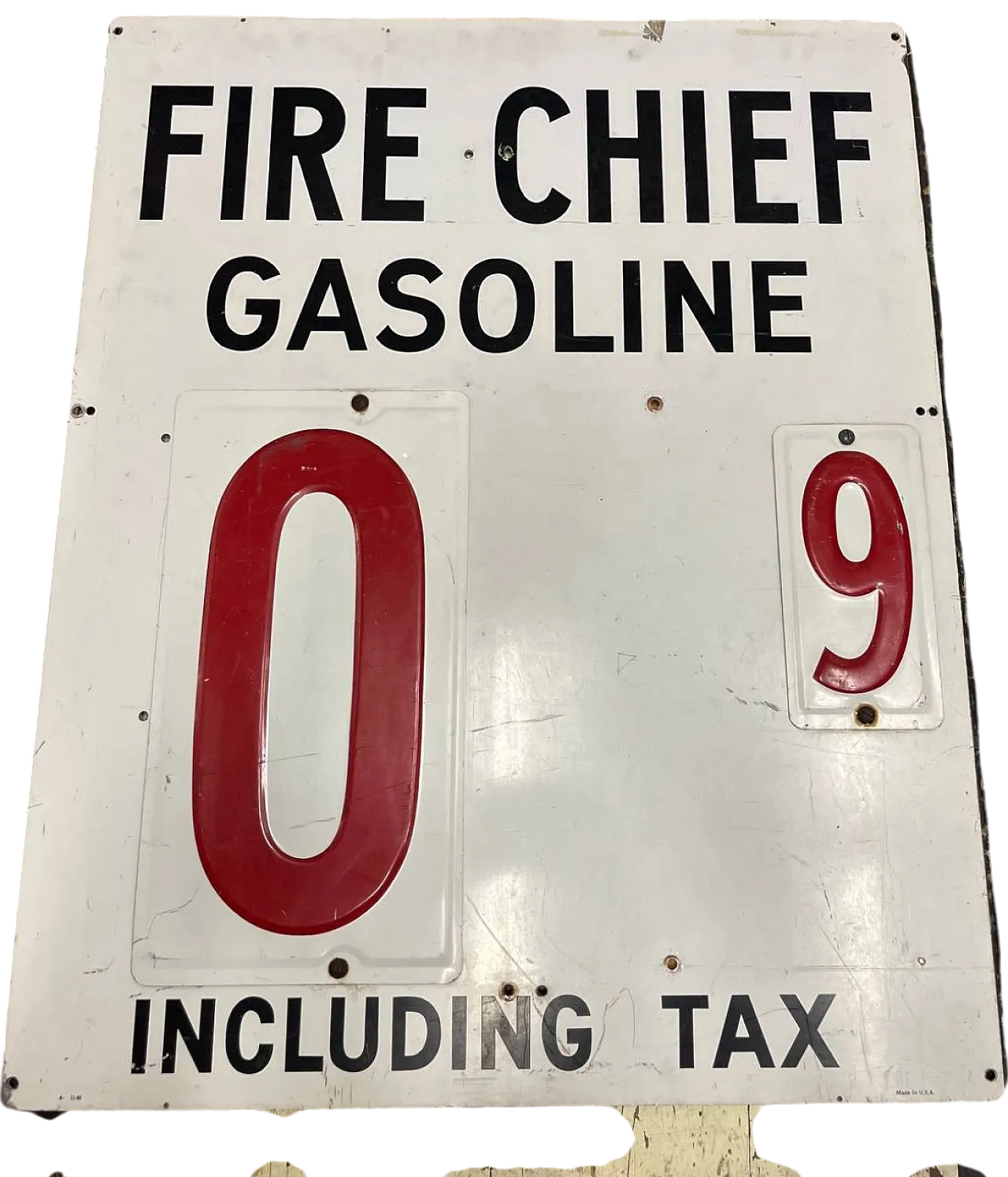 Sign Texaco Fire Chief Gasoline, 70s 7