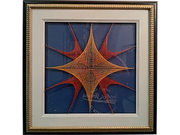 Quadro String Art, anni '90