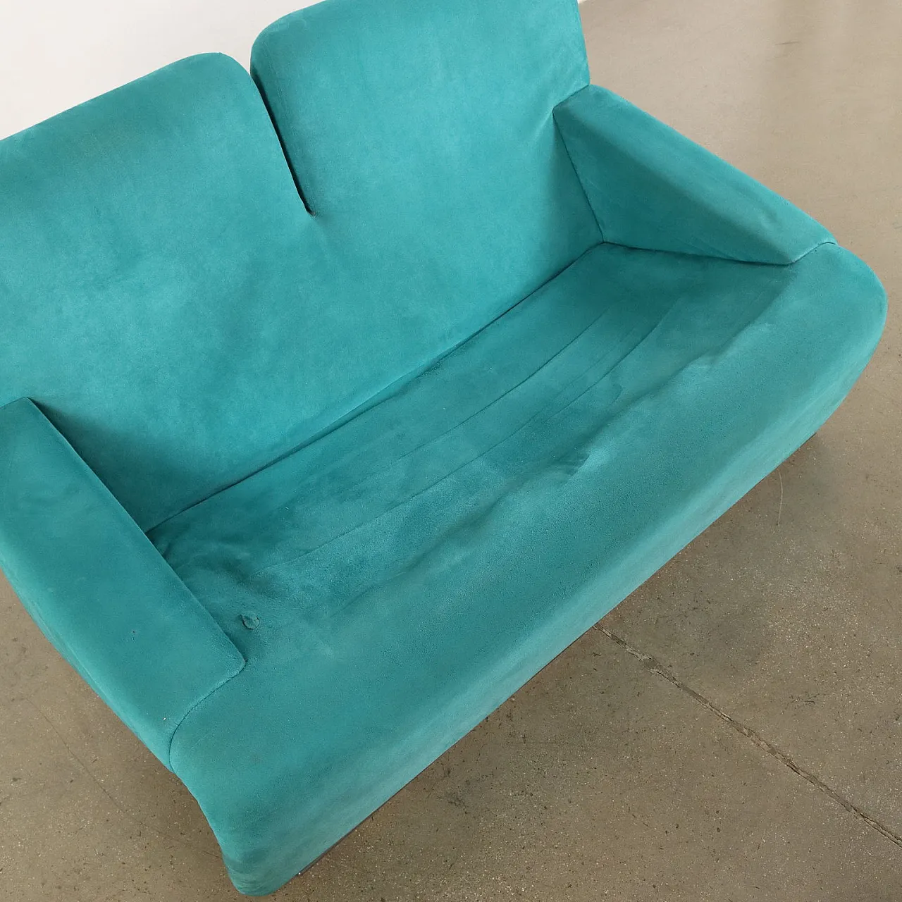 Feeling sofa upholstered in alcantara by Claudio Salocchi for Skipper, 1980s 9