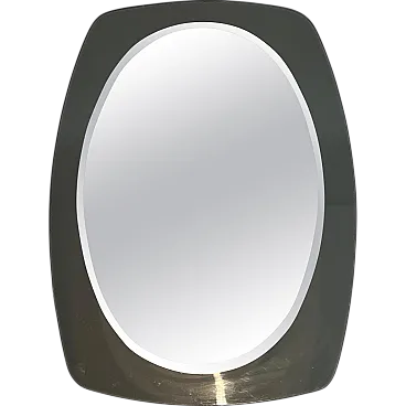 Oval mirror by Fontana Arte, 1970s