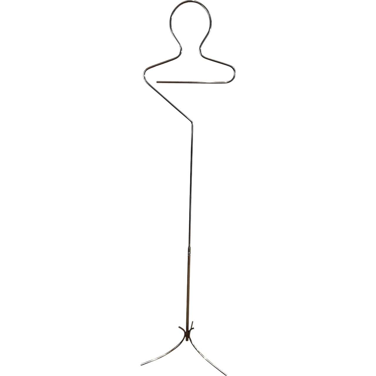 Chrome-plated metal coat rack, 1970s 14