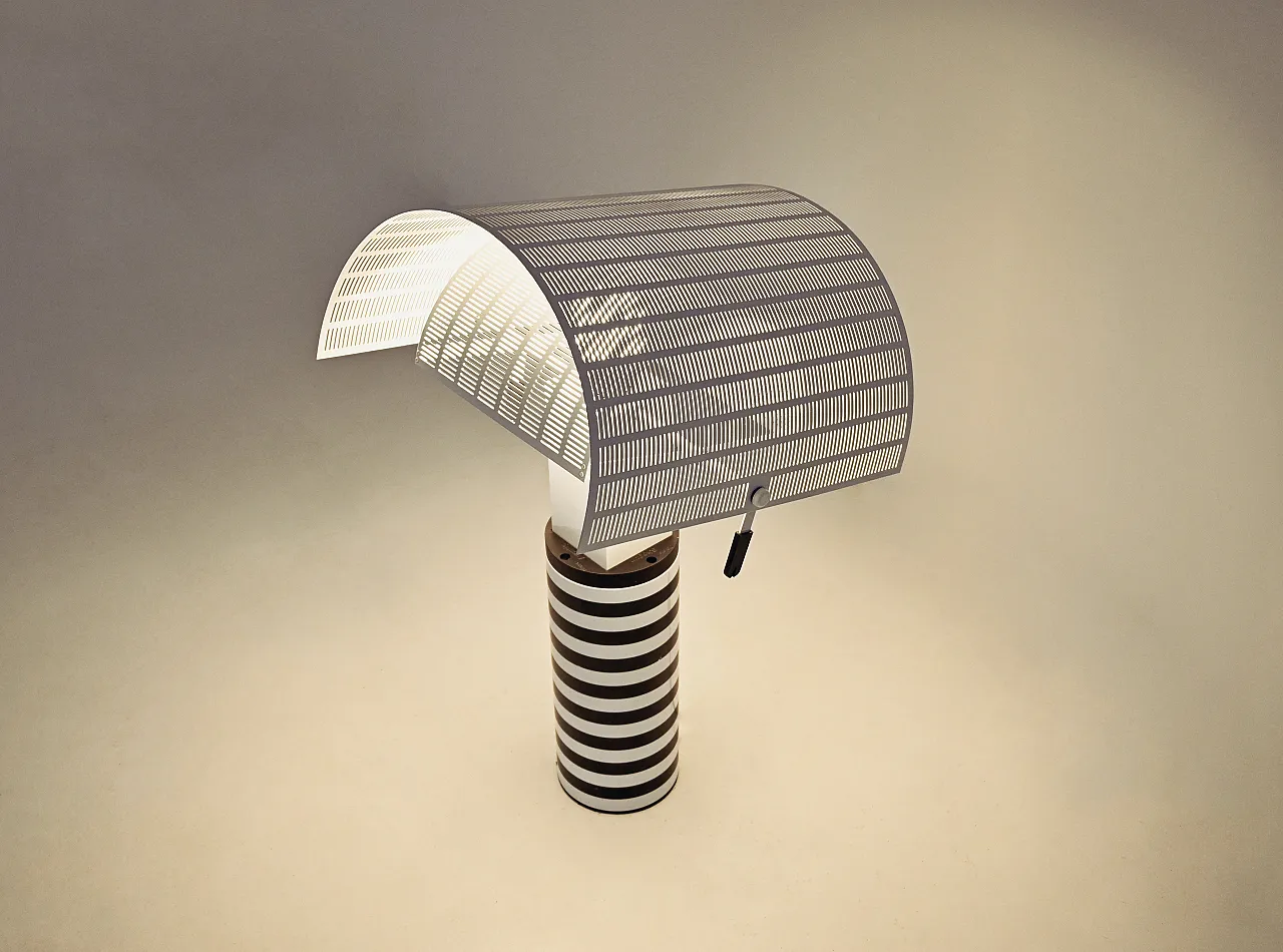 Lampada da tavolo Shogun di Mario Botta per Artemide, anni '80 4