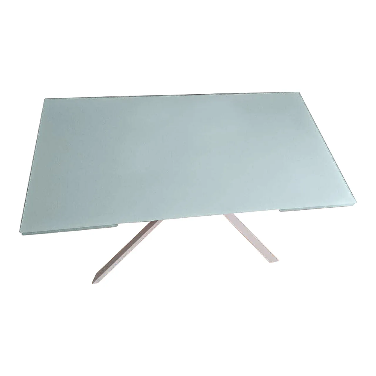 Extendable glass table 1