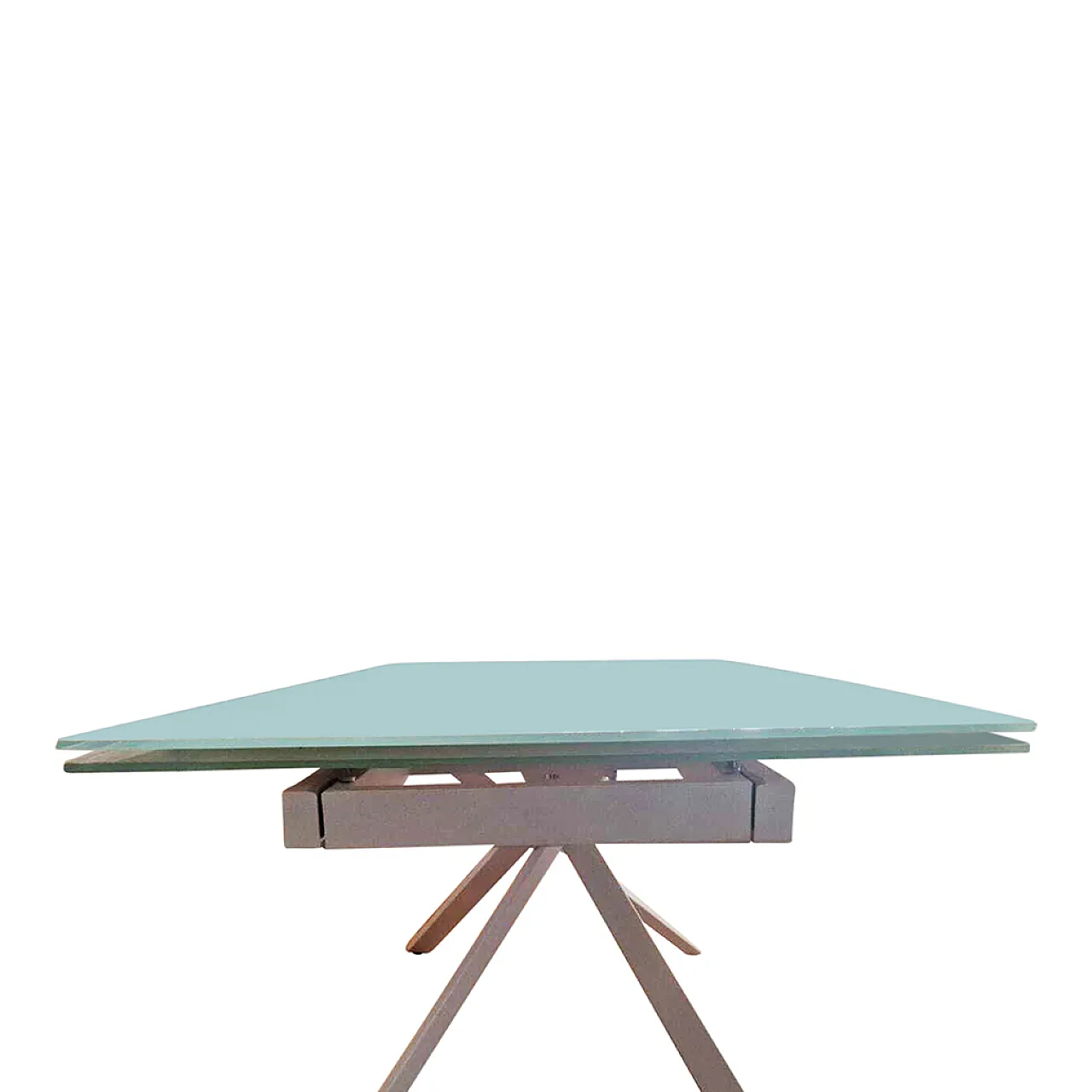 Extendable glass table 2