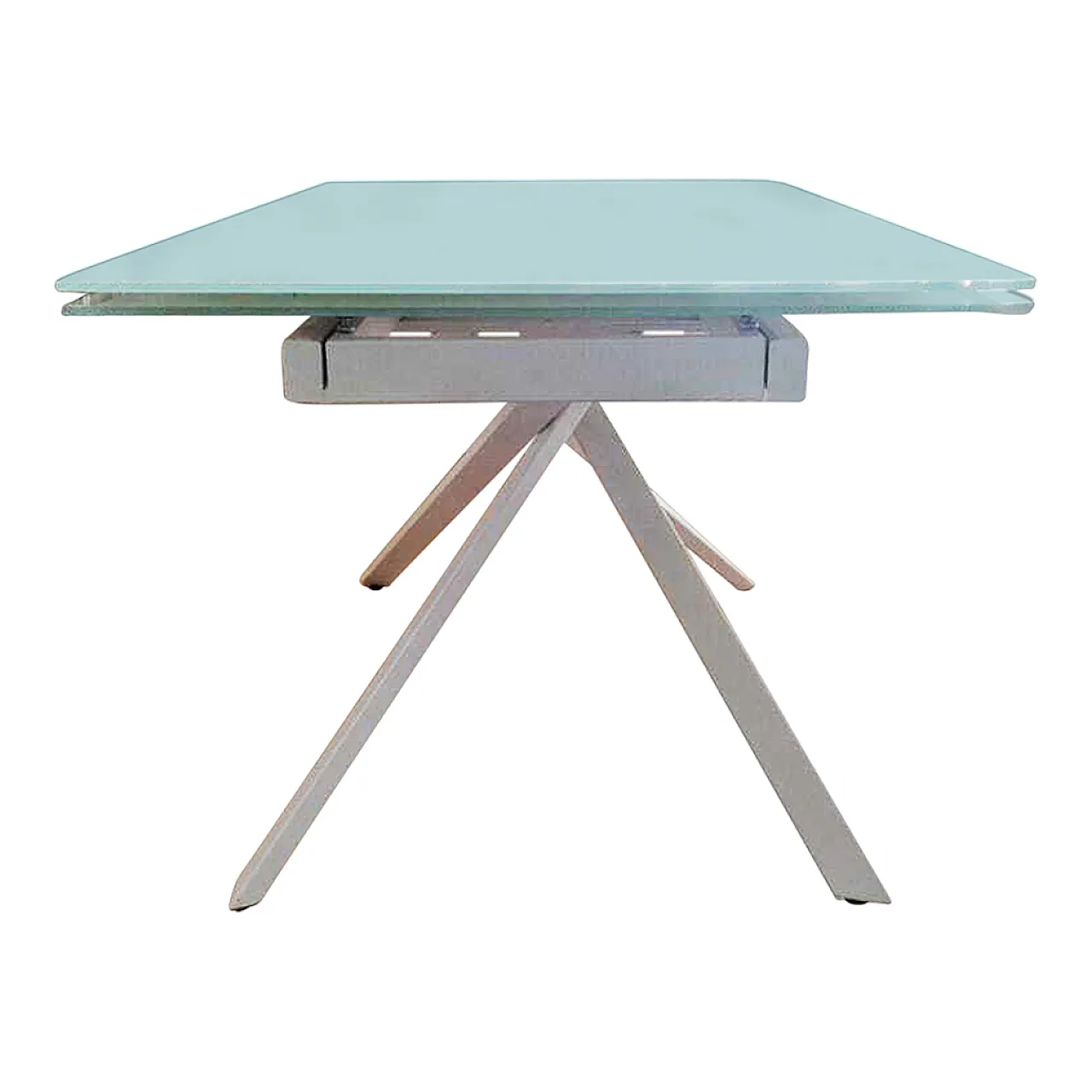 Extendable glass table 3